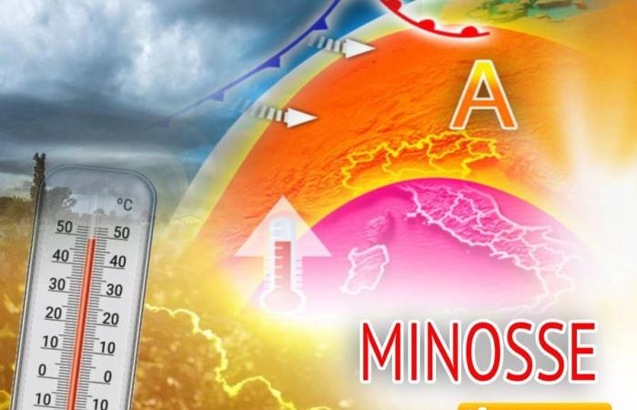 Anticiclón Minos a máxima potencia hasta el viernes; temperaturas superiores a 40°C. El punto de Tedici