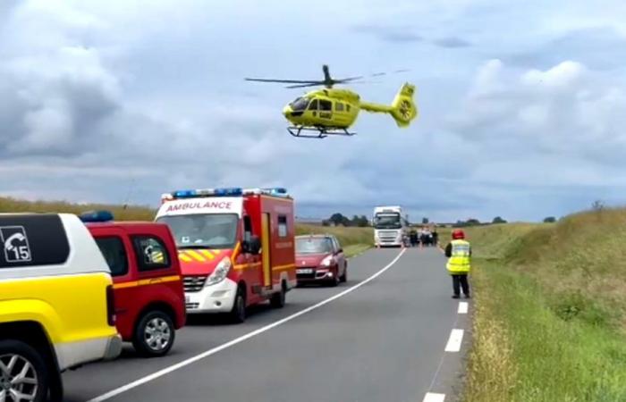 Accidente de tráfico en Chartres, Francia, siete muertos (cinco muy jóvenes de entre 17 y 19 años)