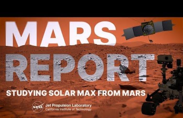 La NASA observó que Marte se iluminaba durante una reciente tormenta solar – AstronautNEWS