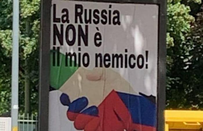 Verona, carteles prorrusos en media ciudad: estalla el caso
