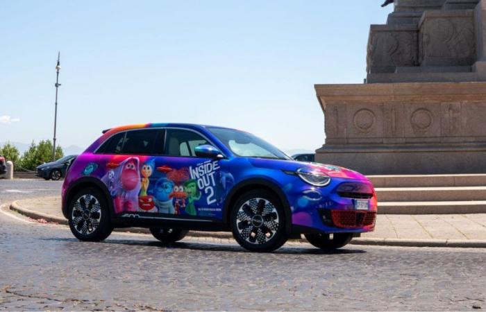 “Inside Out 2”, el Fiat 600 Hybrid en la nueva película de Disney y Pixar