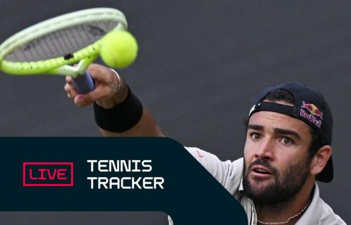 Tennis Tracker: Berrettini y Cocciaretto ganan, Darderi, Arnaldi, Sonego y Bronzetti salen