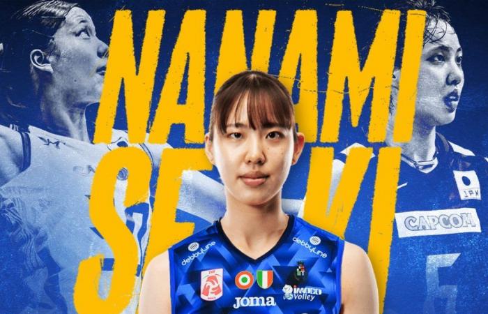 ¡NANAMI SEKI, UNA ESTRELLA JAPONESA ES LA VICE-WOLOSZ PARA 2024/25! – Liga de voleibol femenina de la Serie A