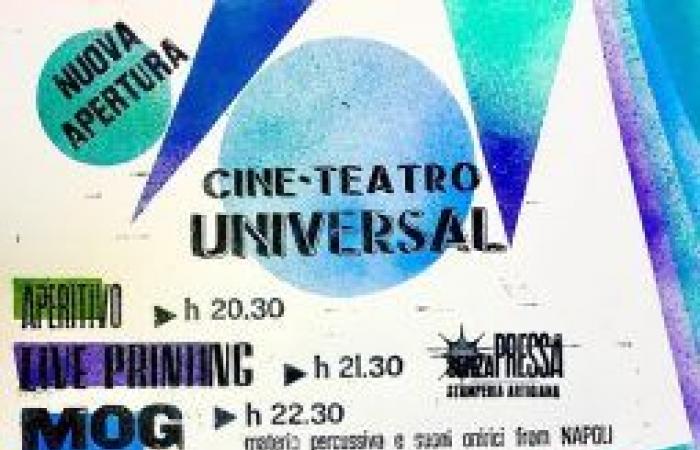 Cosenza, el 22 de junio abren sus puertas el Cineteatro Universal y la Stamperia Senza Pressa