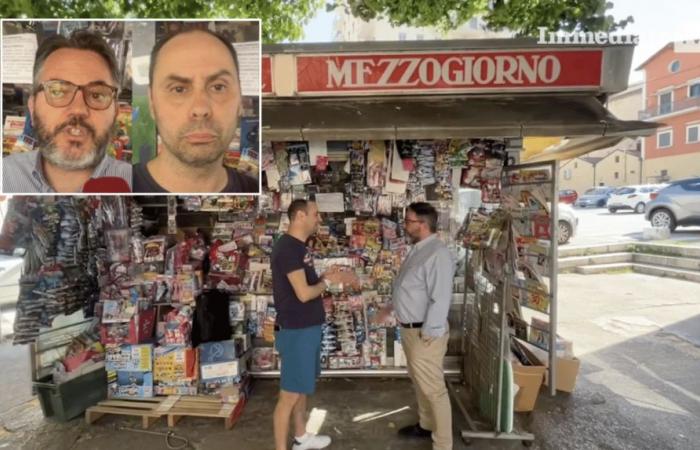 Los quioscos y las operaciones de marketing están acabando con la categoría. Protesta contra los “sándwiches” en Foggia