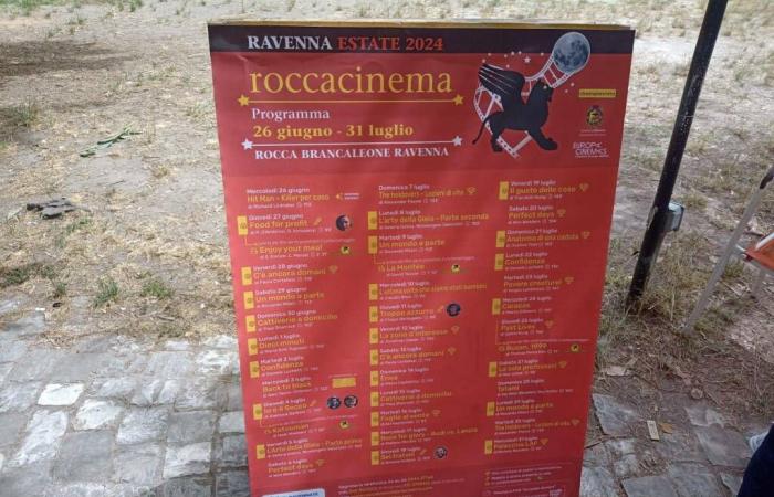 Rávena no pierde su escenario estival: el cine al aire libre permanece en Rocca Brancaleone, la programación comienza el 26 de junio