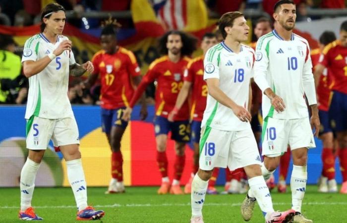 Italia se clasifica para octavos de final si… Las combinaciones tras la derrota ante España