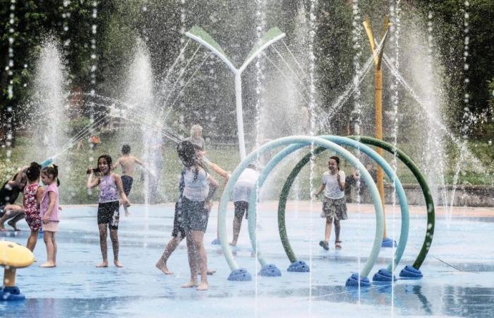 Juegos de agua, árboles y espacios de fitness: inaugurado el nuevo parque Di Vittorio