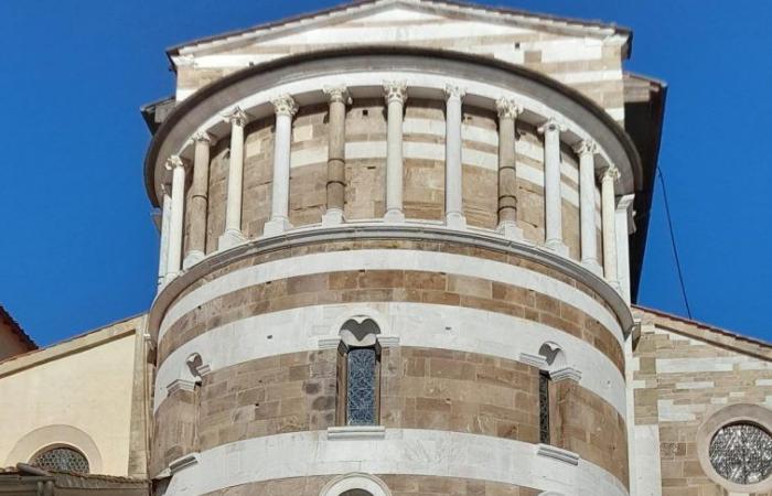 Diócesis: Lucca, finalizada la restauración del revestimiento exterior de piedra del ábside de la basílica de San Frediano