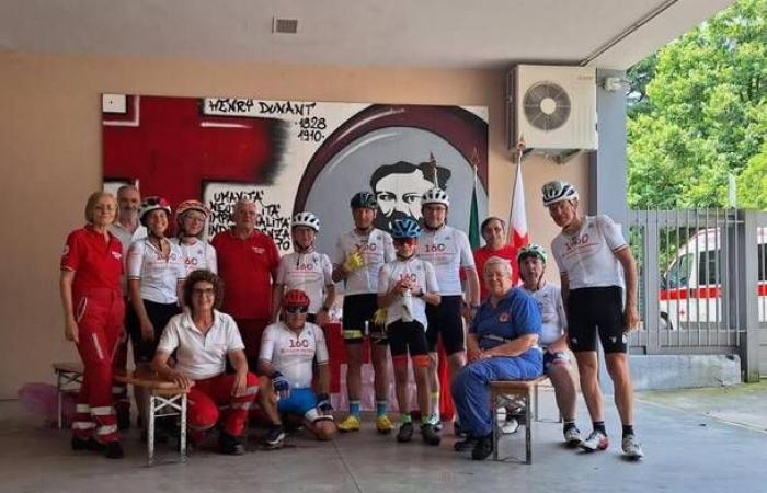 “Mil kilómetros de humanidad”, también en bicicleta desde Gallarate por los 160 años de la Cruz Roja