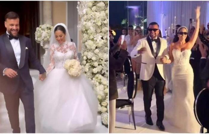 La ex concursante de GF Floriana Messina se casó, Chanel Totti y su novio también asistieron a la boda
