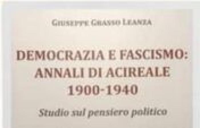 Libros / Grasso Leanza, Democracia y fascismo: Anales de la vida política de Acireale