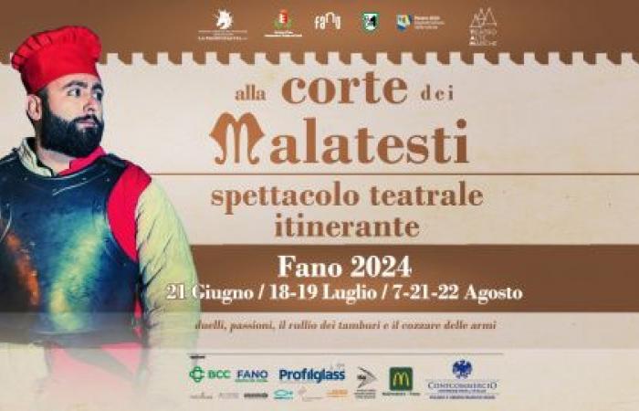 En la Corte dei Malatesti, el espectáculo itinerante por las calles de Fano