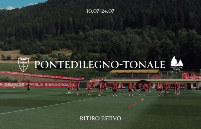 Campo de entrenamiento del AC Monza en Pontedilegno-Tonale del 10 al 24 de julio