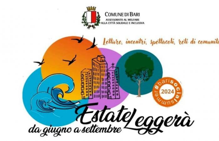 Iniciativas y eventos repartidos por Bari de junio a septiembre con el evento Estate Leggerà de junio a septiembre de 2024