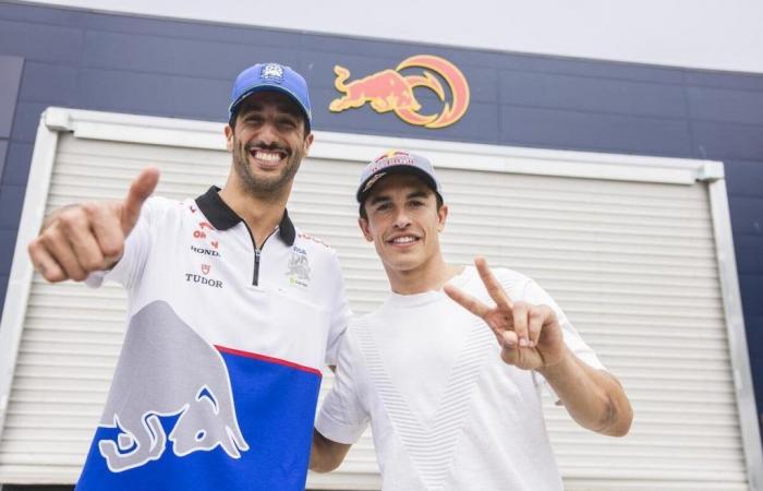 F1. Daniel Ricciardo vs Marc Márquez: esto es lo que hicieron en vísperas del GP de España – Fórmula 1