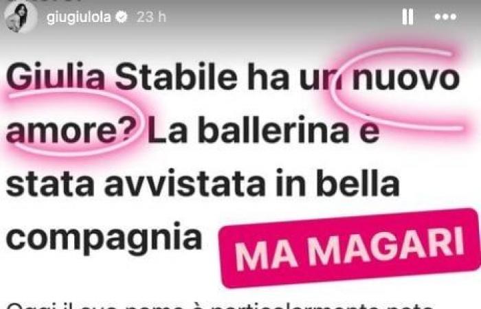 “El nuevo amor de Giulia Stabile es Manu Ríos de Élite”, responde la bailarina de Amici al chisme