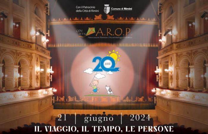Rímini: gran fiesta por el 20º aniversario de AROP el viernes en Galli