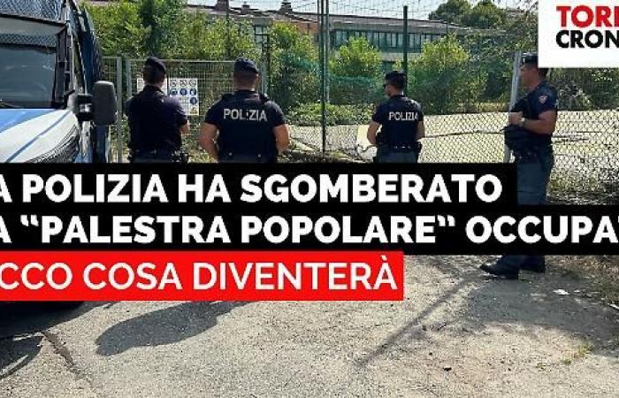 VIDEO – La policía desalojó el “gimnasio ocupado”: esto es lo que se convertirá – Turin News