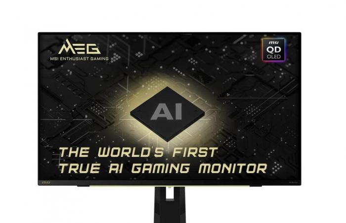 MSI MEG 321URX QD-OLED: se revela el precio de lanzamiento del ‘primer monitor de juegos con verdadera IA del mundo’