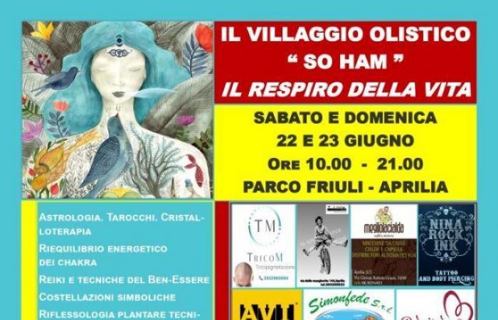 Aprilia – 22 y 23 de junio, en el parque Friuli: So Ham, el soplo de vida con Laura Bendoni