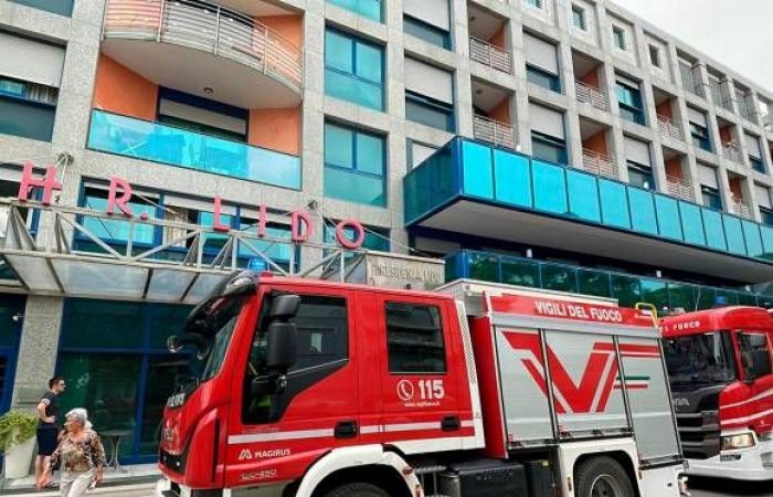 Cesenatico, tres incendios: dentro de un hotel, en un apartamento en Valverde y en una casa de vacaciones en Villamarina