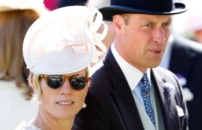 El príncipe William, que podrá contar con su prima Zara Tindall “en el momento más difícil de su vida”: las fotos en Royal Ascot