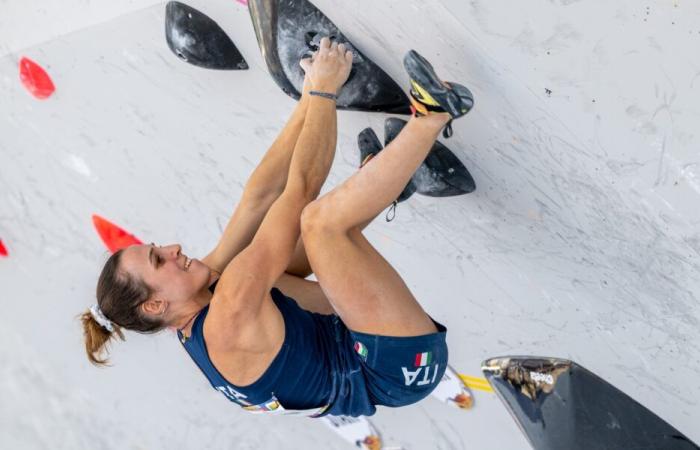 Escalada deportiva, Camilla Moroni en semifinales de búlder&lead: se acercan los Juegos Olímpicos