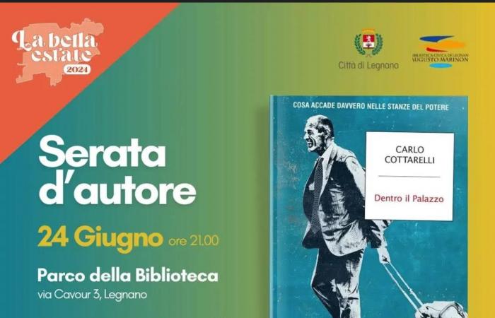 “Dentro del Palacio”, Carlo Cottarelli presenta su último libro en Legnano