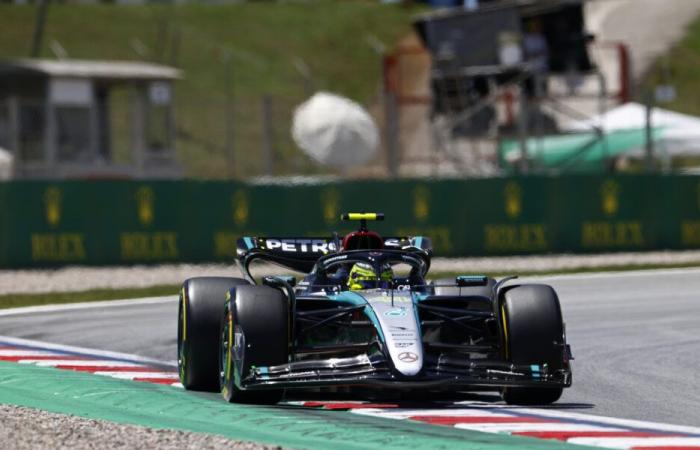 F1, Hamilton el más rápido en el FP2 de Montmelò. Gran equilibrio, Ferrari competitivo con Sainz