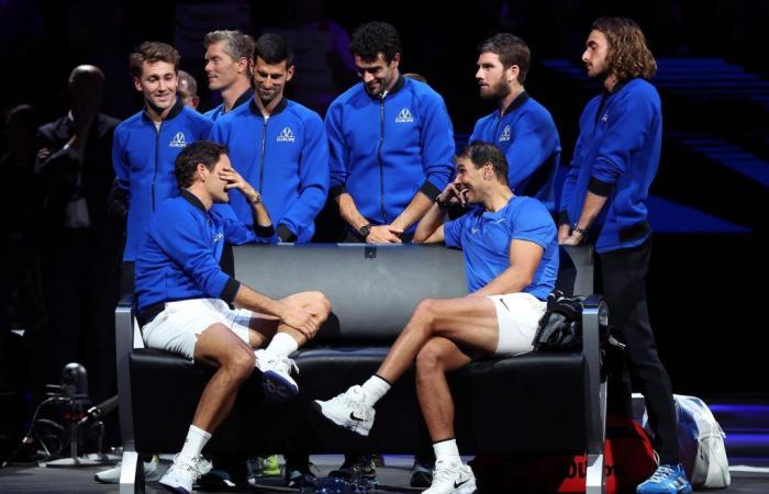 Federer y la llorosa despedida del mano a mano de Nadal: “Momento especial”