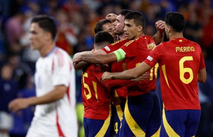 Resultado Italia-España en la Eurocopa 2024: 0-1, un gol en propia puerta de Calafiori decide