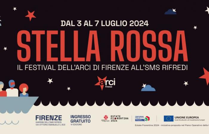 Stella Rossa Fest: del 3 al 7 de julio el festival Arci vuelve a SMS Rifredi