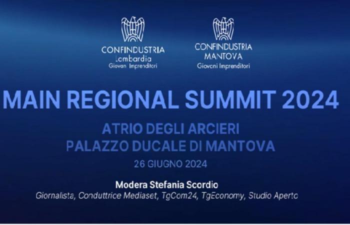 Principal cumbre regional 2024 de los Jóvenes Empresarios de Confindustria Lombardia
