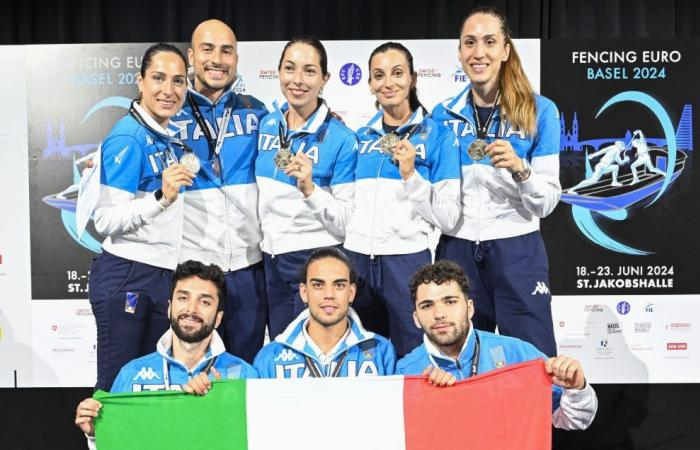 Campeonato de Europa Basilea 2024 – La Italia de la espada femenina triunfa: ¡es oro continental después de 17 años! Bronce para el equipo de florete masculino