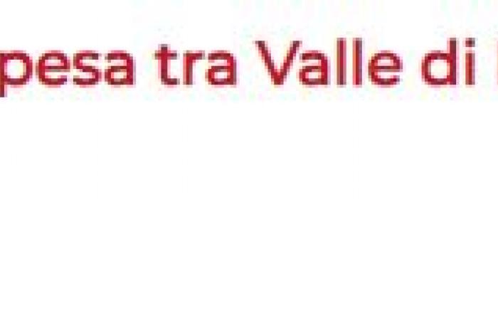 “Inversión de una persona en Maddaloni Superiore”. Suspendido el tráfico ferroviario entre Valle di Maddaloni y Caserta