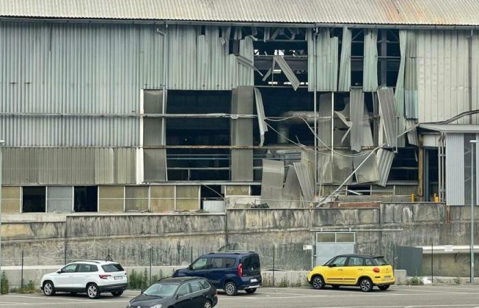 Explosión en una fábrica durante el turno de noche: ocho trabajadores heridos en Bolzano. cinco son serios
