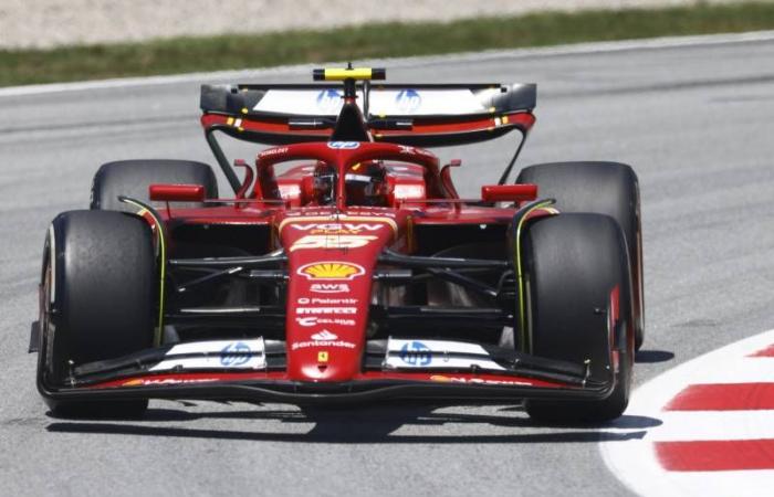 F1, Hamilton se impone a Sainz en los entrenamientos libres de Barcelona. Leclerc termina sexto