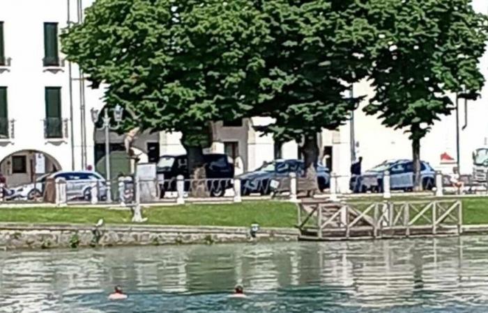 Treviso. Demasiado calor, dos turistas se sumergen en el Sile desde Ponte Dante