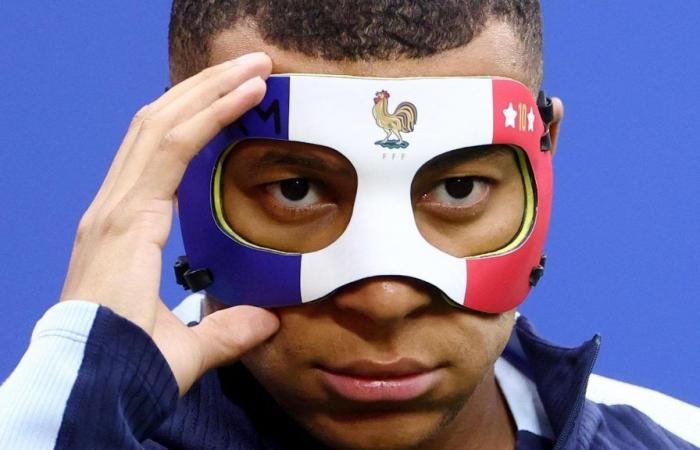 Mbappé, quítate la máscara. Lleva la tricolor, pero Deschamps se lo frena (y también la UEFA)