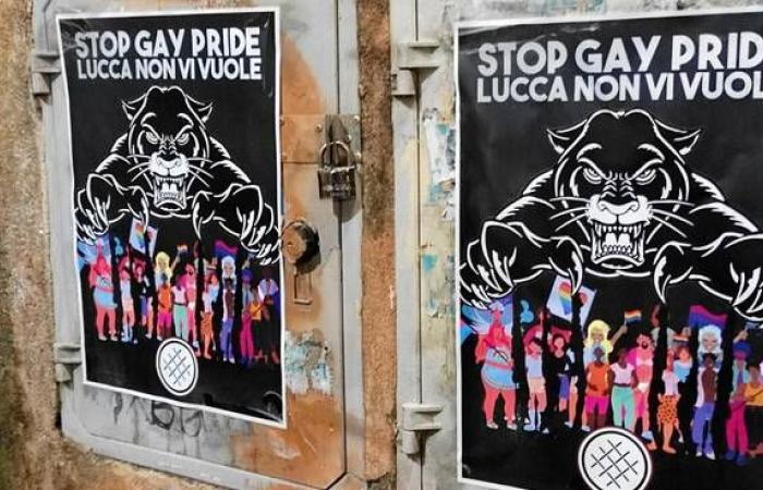 Carteles contra el orgullo en Lucca, Braccini (Izquierda italiana): “El alcalde toma posición”