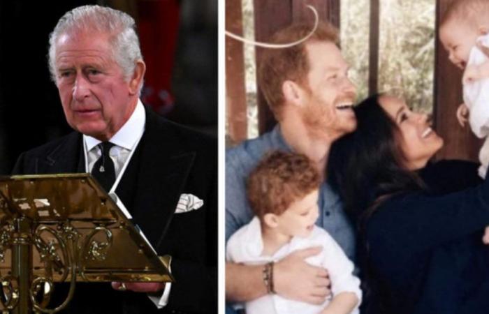 El rey Carlos visitará Estados Unidos para “ver a sus nietos Archie y Lilibet”. Pero para la paz con Harry “quiere garantías de hierro”