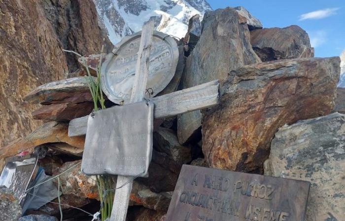 21 de junio de 1954, muerte repentina de Mario Puchoz en el K2
