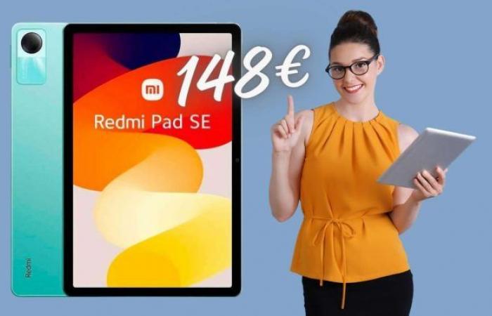 Xiaomi Redmi Pad SE (8/256GB) 11″ a un PRECIO DE ENSUEÑO en eBay (148€)