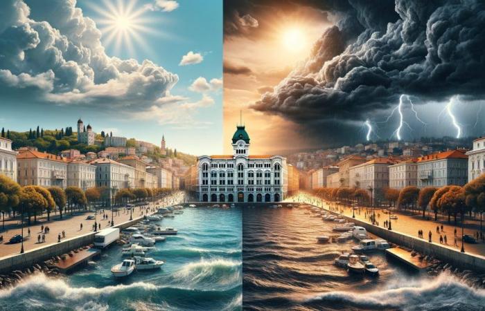 El tiempo en Trieste, el pronóstico para mañana lunes 24 de junio