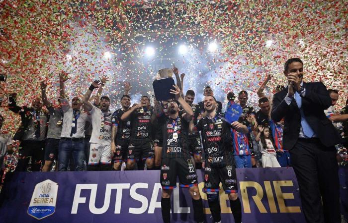 FÚTBOL DE CATANIA: fútbol sala, Meta Catania campeón de Italia por primera vez en la historia