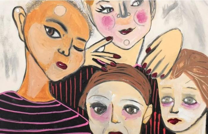 El universo femenino expuesto en Catania. «La pintura fue mi terapia: cada mujer es una emoción»