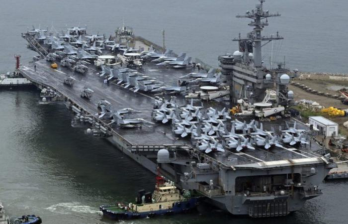 Corea del Sur y portaaviones “nucleares” de EE.UU. realizarán ejercicios con Japón