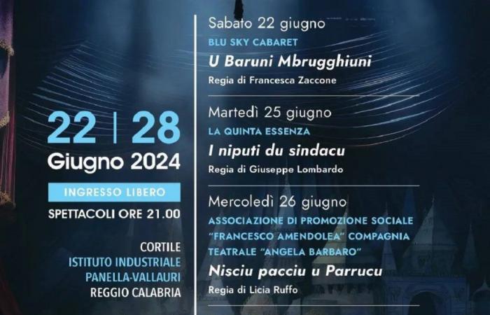 Reggio Calabria, comienza el 11º Festival de Teatro San Paolo alla Rotonda