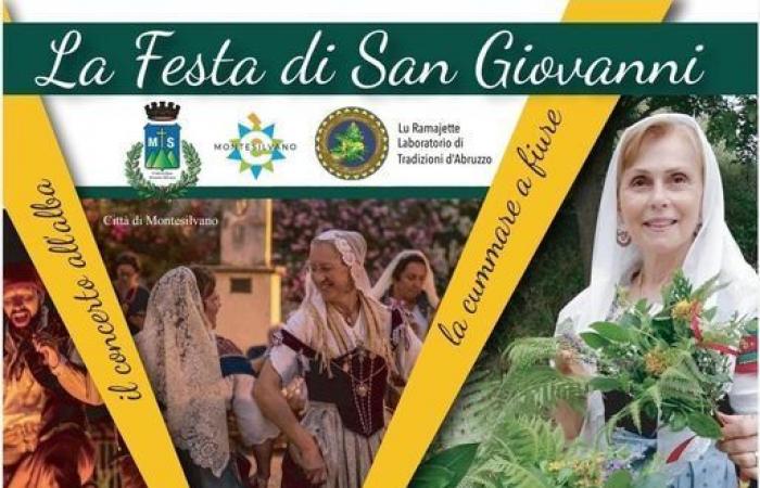 Notte di San Giovanni: fuego sagrado y ramajetti en Montesilvano Colle – Noticias